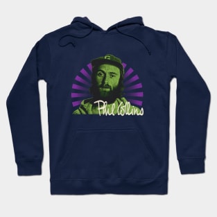 Phil Collins Youth Fan Art Design Vintage Look Hoodie